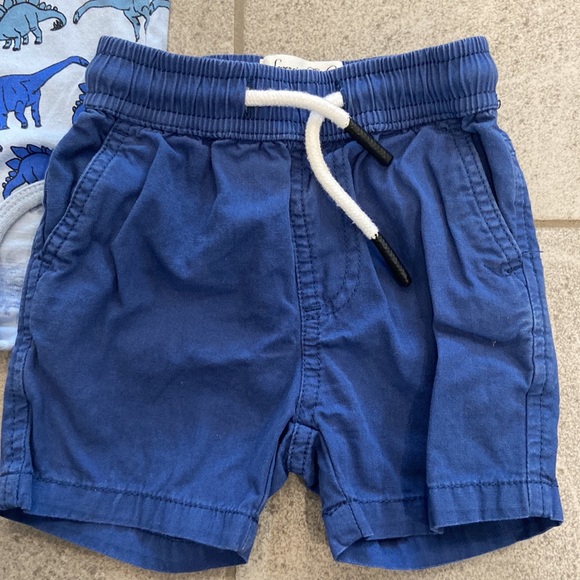 Sovereign Code Baby Boy Dino Onesie & Shorts, Sz 9 Months - Picture 6 of 9